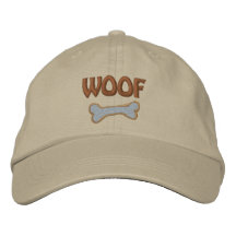 Chapeau brodé par amoureux des chiens de WOOF