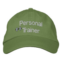 Chapeau brodé par entraîneur personnel