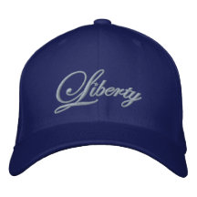 Chapeau brodé par liberté - customisé