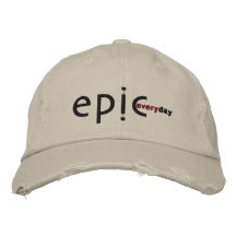 Chapeau brodé par série standard d'EpicEveryDay