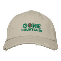 Chapeau brodé par Squatchin allé