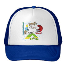 Chapeau d'agilité de chien de bande dessinée casquette