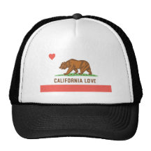 Chapeau d'amour de la Californie Casquette