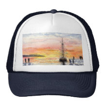 Chapeau "d'arrivée de coucher du soleil" casquette