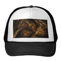 Chapeau d'art abstrait de Terre Casquettes