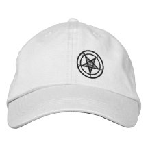 Chapeau de Baphomet Chapeau Brodé
