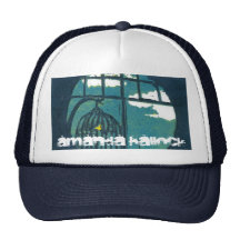 Chapeau de camionneur de cage à oiseaux casquette