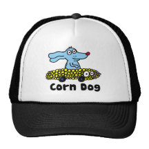 chapeau de chien de maïs casquette de camionneur