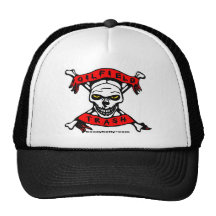 Chapeau de conception de crâne de déchets de gisem casquette