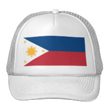 Chapeau de drapeau de Philippines Casquettes De Camionneur