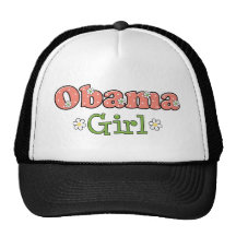 Chapeau de fille d'Obama Casquettes De Camionneur