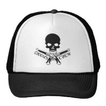 Chapeau de l'équipage du marié de pirate casquettes