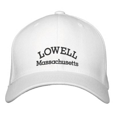 Chapeau de LOWELL, le Massachusetts Casquette Brodée Chapeau de LOWELL, le Massachusetts Casquette Brodée