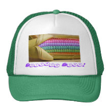 Chapeau de maïs d'arc-en-ciel casquettes de camionneur