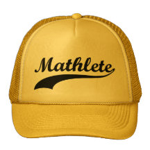 Chapeau de Mathlete Casquettes De Camionneur