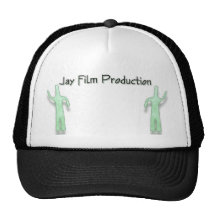 Chapeau de production cinématographique de geai casquettes de camionneur