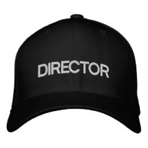 CHAPEAU DE RÉALISATEUR CASQUETTE BRODÉE