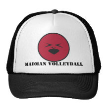 Chapeau de volleyball de fou casquette de camionneur