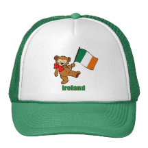 Chapeau d'ours de nounours de l'Irlande Casquette
