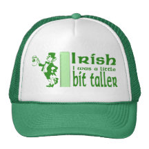 Chapeau drôle de lutin de souhait d'Irlandais Casquettes
