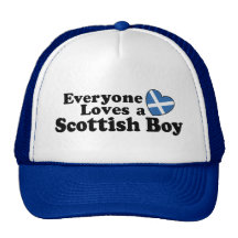 Chapeau écossais de garçon casquette