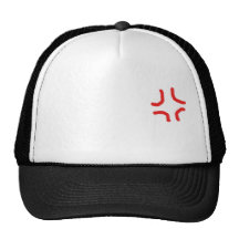 Chapeau FÂCHÉ d'Anime Casquette