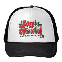 Chapeau fade fade de camionneur du monde de joie casquette