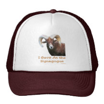 Chapeau juif de RAM de nouvelle année Casquettes De Camionneur