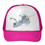 Chapeau mignon de licorne de bande dessinée pressé chapeaux