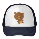 Chapeau mignon d'ours de "bon Vibe" de bande dessi chapeaux