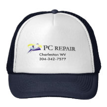 CHAPEAU, RÉPARATION de PC, 304-342-7577, Charlesto Casquettes De Camionneur