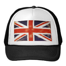 Chapeau vintage de camionneur d'Union Jack Casquette De Camionneur