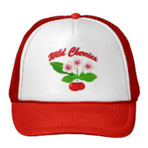 Chapeaux de cerises sauvages casquettes de camionneur