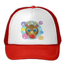 Chapeaux de renne de bande dessinée casquette