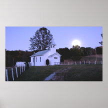 Chapel at Judy Gap, West Virginia Posters