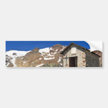 chapel in Stelvio National park Bumper Stickers