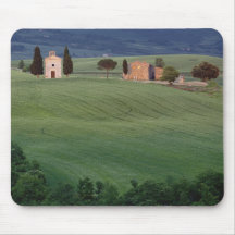 Chapel San Quirico d'Orcia, Tuscany, Italy Mousepad