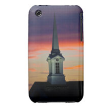 Chapel Sunset iPhone Case iPhone 3 Case-Mate Cases