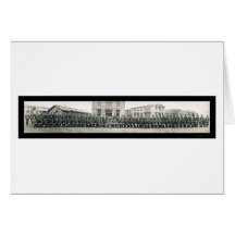 Chaplain Army School Photo 1918 Greeting Cards