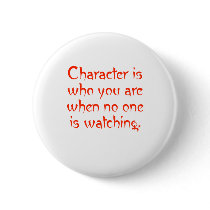 Character When No One Watching