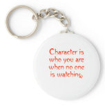 Character When No One Watching