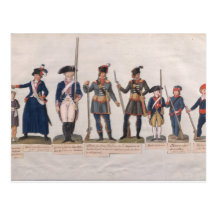 Characters of the French Revolution Post Cards