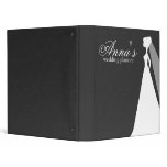 Charcoal Damask Wedding Planner
