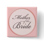 Charcoal grey light pink Mother of the Bride buttons