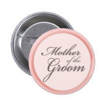 Charcoal grey light pink Mother of the Groom buttons