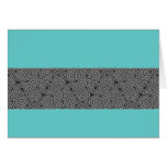 Charcoal Triangle Knot Band Card