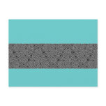Charcoal Triangle Knot Band Postcard