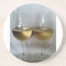 Chardonnay for Two Coaster