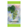 Chardonnay Wine Grapes & Description Photo Card