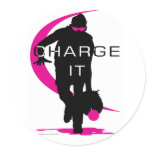 Charge it sticker